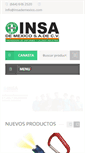 Mobile Screenshot of insademexico.com